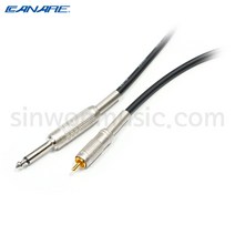 카나레 오디오케이블 GS6F15F9BLK 6.3mm(TS)-RCA타입 1미터