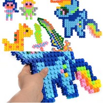 해피툭툭빅폼블럭 8000 거영I&D 나노블럭 교회 행사, 단품