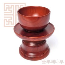 제수용 옻칠 술잔 받침대 세트 (제기 제사용품 차례 성묘 추석 설날, 1개