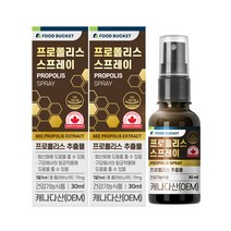 푸드버킷 프로폴리스 스프레이, 2개, 30ml