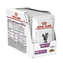 로얄캐닌 캣 레날 파우치 (피쉬) 85g X 12개