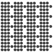 200 Pcs 라운드 플라스틱 컴퓨터 책상 케이블 그로멧 구멍 커버 50Mm 블랙, 한개옵션0