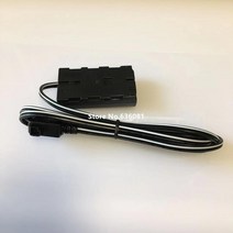 AC DC 어댑터 DK-415 DC 커플러 배터리 제거기 연결 케이블 어댑터 1-782-361-21 소니 HXR-NX5 PXW-Z150 N, 한개옵션0
