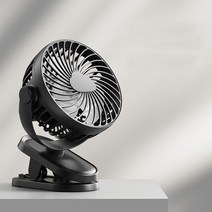 서큘레이터 써큘레이터 선풍기 에어써큘레이터 선풍기 에어서큘레이터 에어써큘레이터휴대용 미니 클립 팬, 02 Black, 한개옵션1