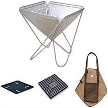 Snow peak 스노우피크 화로대 M 스타터 세트 SET-111, 단일