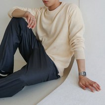 뉴메이드 가을 캐시 울 니트티셔츠