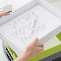 오픈형 A4 용지보관함 서류트레이 이면지 사무실, 검정