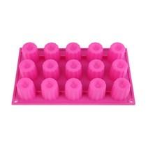 +[복스마켓]+_디저트만들기 까눌레틀 까눌레 실리콘몰드 15구 베이킹 킹팬 까눌레만들기+[BOKS_MARKET]+