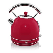 독일 스완전기포트 SK14630GN 무선스텐포트 커피포트 티포트 주전자 1.8L, 레드