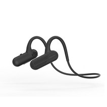 LISM 스포츠 이어폰 러닝 이어폰 8G 메모리 러닝 이어폰 무선 스포츠형, 블랙