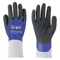 오메가글러브 토와 엑티브그립오메가맥스 컷5 니트릴 전체코팅 작업장갑, 9호