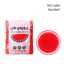 [딜라잇가든]냉동HPP수박주스 1kg x 5팩, 단품, 단품