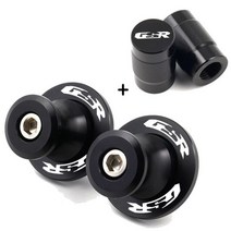 Suzuki GSR 750 600 400 GSR400 GSR600 GSR750 8MM 오토바이 액세서리 CNC 알루미늄 M8 스윙 암 스풀 슬라이더 스탠드 나사, A Set Black