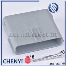 스미토모 8핀 2.2mm 암 수 전동 플러그 자동차 방수 커넥터 6195-0038 토요타 혼다 닛산용, 02 male_01 1 set