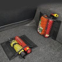 (카앤캠프) 자동차 다용도 트렁크 그물망 정리함 부착형 수납함