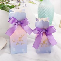 수납 박스2018 우아한 꽃병 모양의 결혼식 사탕 상자 2 크기 설탕 컨테이너 이벤트 파티 용품 선물 케이스, 02 B_02 5x5x14.5cm