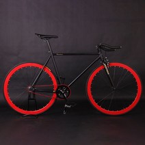 사이클산악로드자전거 가까운곳 다이어트 Fixie 자전거 고정 기어 자전거 52cm 시티, 52cm175cm-180cm, 블랙 2