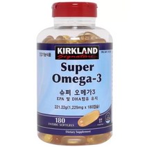 커클랜드 오메가3 180정 영양제 1229mg X 1통