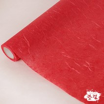 [한지색] 한결한지 국산한지 포장용 공예용 창호용 조명용 롤운용지20M 롤한지, 01운용롤지, 14.빨간색