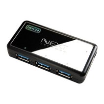 넥스트 NEXT-306UHP (USB허브/4포트) 블랙
