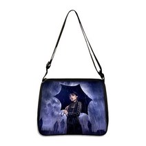 기내용캐리어 여행용캐리어 하드캐리어 수요일 Addams And Enid 여성 크로스 바디 백 Nevermore 아카데미 숄더 여행용 가방 지갑 전화 홀더 북