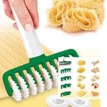 가정용냉면 국수 제면기 칼국수 밀가루반죽기 다기능 플라스틱 국수 나이프 파스타 메이커 주방 도구 롤, 한개옵션1, 02 smooth teeth