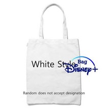 디즈니 여성 핸드백 인쇄 숄더백 메신저 가방 대용량 토트, 23-27cm