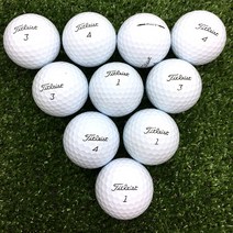타이틀리스트 pro v1 화이트 A-급 10알 3피스 4피스 골프 라운딩용 순수 물세척 로스트볼 창고 샵