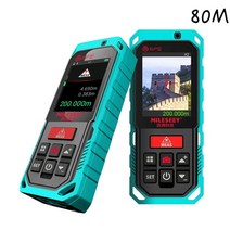 레이저 줄자 거리 측정기 휴대식 Miseeey 야외 전문 미터 블루투스 200m laser tape measure with camera, 협력사, 80m