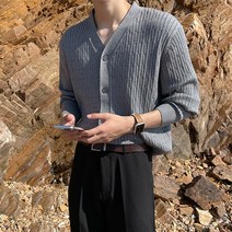 맨즈셀렉터 남자 케이블 가디건