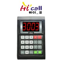 비대면호출기/비대면/JMC630/순번대기시리즈/번호표/하이콜/제이엠코리아/푸트코드/번호호출기/병원벨/요양원/무선벨/차임벨/띵동벨/하이콜벨/병원용/번호대기/대기표/3구대형모니터, 번호호출기 추가(HIC640)