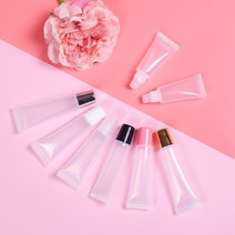 셀프천사 파운데이션 공병 공 용기 비비 크림 립 밤 치약 튜브, 1개, 투명-5ml