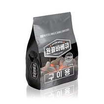 지바바 원콜바베큐 착화형 200g 야자숯 차콜 캠핑 구이용숯 브리켓 바베큐 숯 바비큐, 1개
