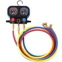 ST-B268D 디지털 매니폴드게이지 에어컨 진공 듀얼, 자동차용 퀵 커넥터 세트