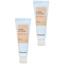 마몽드 비타민 선크림 50mlX2개입 SPF50+ 데일리케어