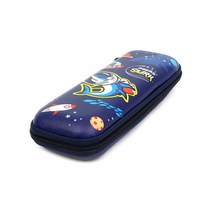 다이몬쥬 스페이스 샤크 EVA필통 공룡 캐릭터 필통 독특한필통 학생필통 깔끔한펜정리 펜슬케이스 문구덕후 귀여운필통 펜슬파우치 유니크필통 EVA필통 샤크필통, 1 네이비 S