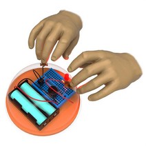 과학실험키트-브레드보드 거짓말 탐지기