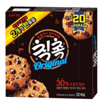 롯데 칙촉 오리지널, 168g, 12개
