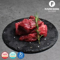 [냉장]1+등급 완주 한우 보섭살 300g 스테이크용, 단품