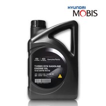 현대 모비스 순정 엔진오일 05100-00441 (가솔린LPG하이브리드) 5W 30 A5 터보신