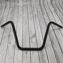 호환 오토바이 보조바퀴 핸들 바 22mm 슈퍼 하이 스쿠터 핸들 바 레트로 자전거 bobber 초퍼 크루저 dyna softail 스티어링 휠, 검은색