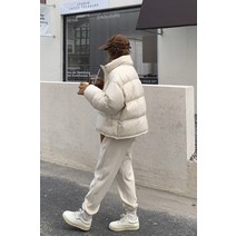 여성 겨울 크롭 숏패딩 구스 다운자켓 블랙프라이데이 22FW