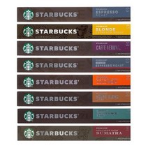 Starbucks 스타벅스 네스프레소 호환 캡슐 커피 10개입 모음원산지: 상세설명참조, 1. 에스프레소 로스트 10캡슐