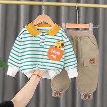 밍크 후드집업 보아털 후리스 주니어 군인 유아 운동복 봄 유아복 세트, 4t, 녹색. 0