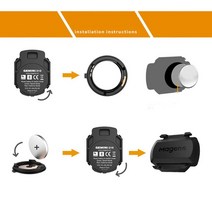 케이던스 센서 자전거 속도계 Gemini 210 S3 + 무선 블랙 용품 센서 Ant, 한개옵션0