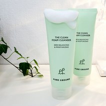 퓨어그라운드 더 클린 페이셜 워시 폼클렌징, 더 클린 폼클렌저 본품, 1개