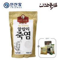 (주)인산가 정품 프리미엄 알칼리 죽염 분말 1kg+인산가 다양한 사은품(죽염두유+천마차+죽염커피), 1kg, 1개