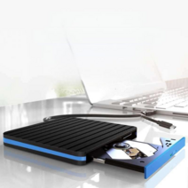 외장CD롬 DVD 리더기 외부 광학 usb 드라이브, DVD 리더USB3.0 클린 화이트