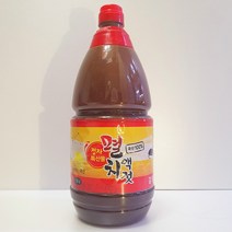 보빈이네 울산 강동 정자 뻑뻑이 멸치액젓 1.8kg, 1병, 1.8g