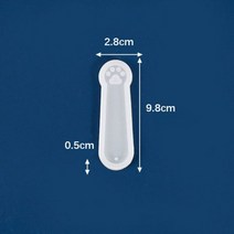 책갈피 북마크 북클립 금속 투명 가죽 전체 페이지 직사각형 실리콘 몰드 피시테일 모양의 주조 DIY 에폭시 수지 프로세스 쥬얼리 생산, S00898